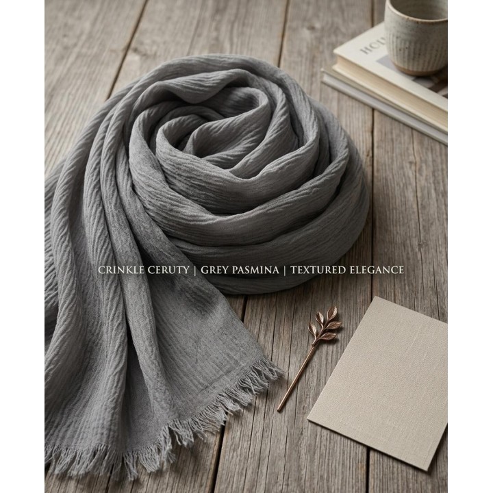 Grey Pashmina
