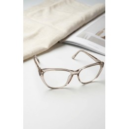 Aura Clear Cat-Eye Glasses